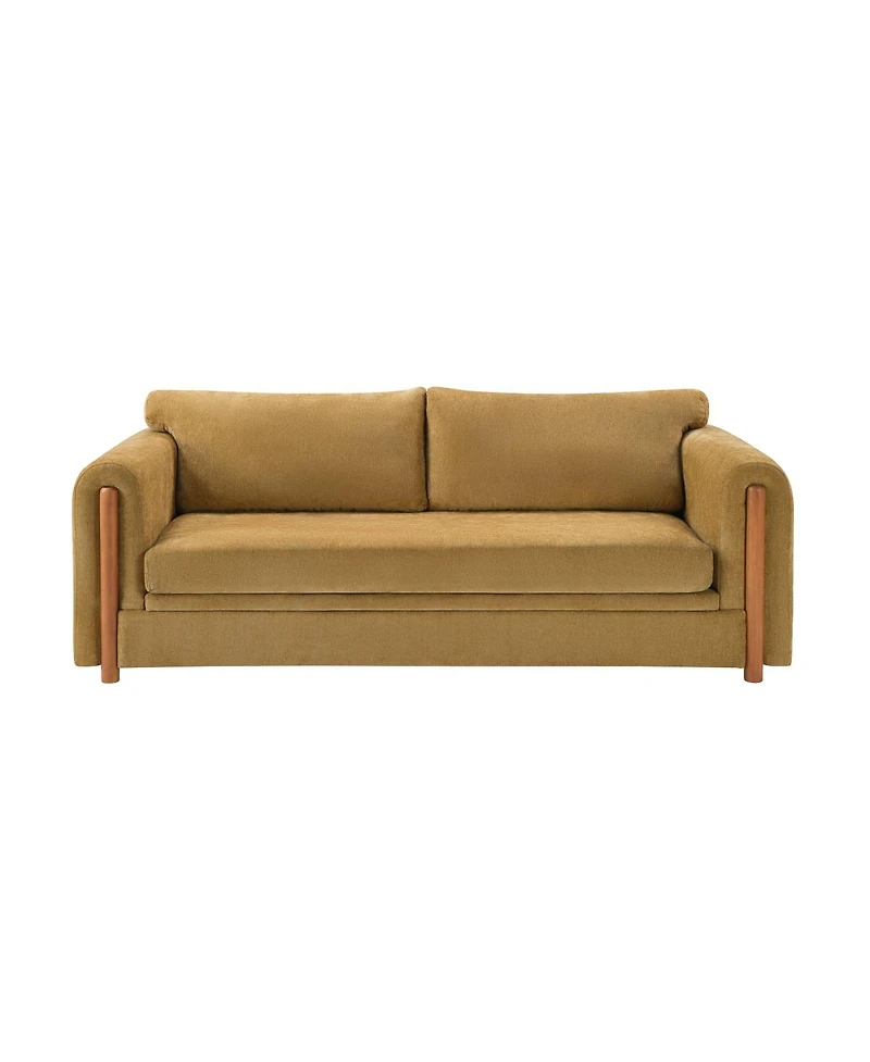 Streamdale Furniture Modern 3-Seater Upholstered Sofa, 79.1" Couch for Small Spaces