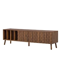 Streamdale Furniture 68" Mid-Century Modern Tv Stand for TVs up to 75