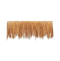 Sugift Artificial Thatch Roof Mexican Style Tiki Bar Hut Roofing Waterproof Fire Resistant