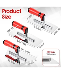 Xdovet Stainless Steel Trowels Soft Grip Plastering Tools