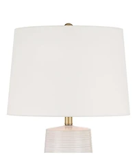 360 Lighting Kerry 28 1/2" High Light Stripes Ceramic Table Lamp