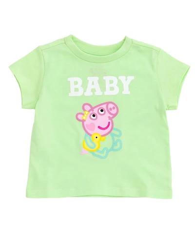 Peppa Pig Baby Girls' (Newborn - 24 m) Short Sleeve T-Shirt