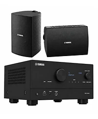 Yamaha Rx-V4A 5.2 Av Receiver with Ns-AW294BL Speakers