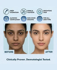 Lovery Hyaluronic + Vitamin B5 Hydrating Face Serum - Korean Skincare Dual-Action Plumping and Barrier Repair Treatment