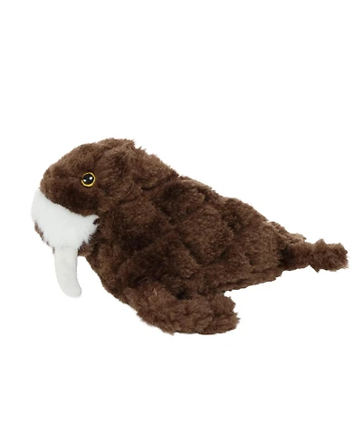 Mighty Jr Arctic Walrus, Durable Plush Squeaky Dog Toy