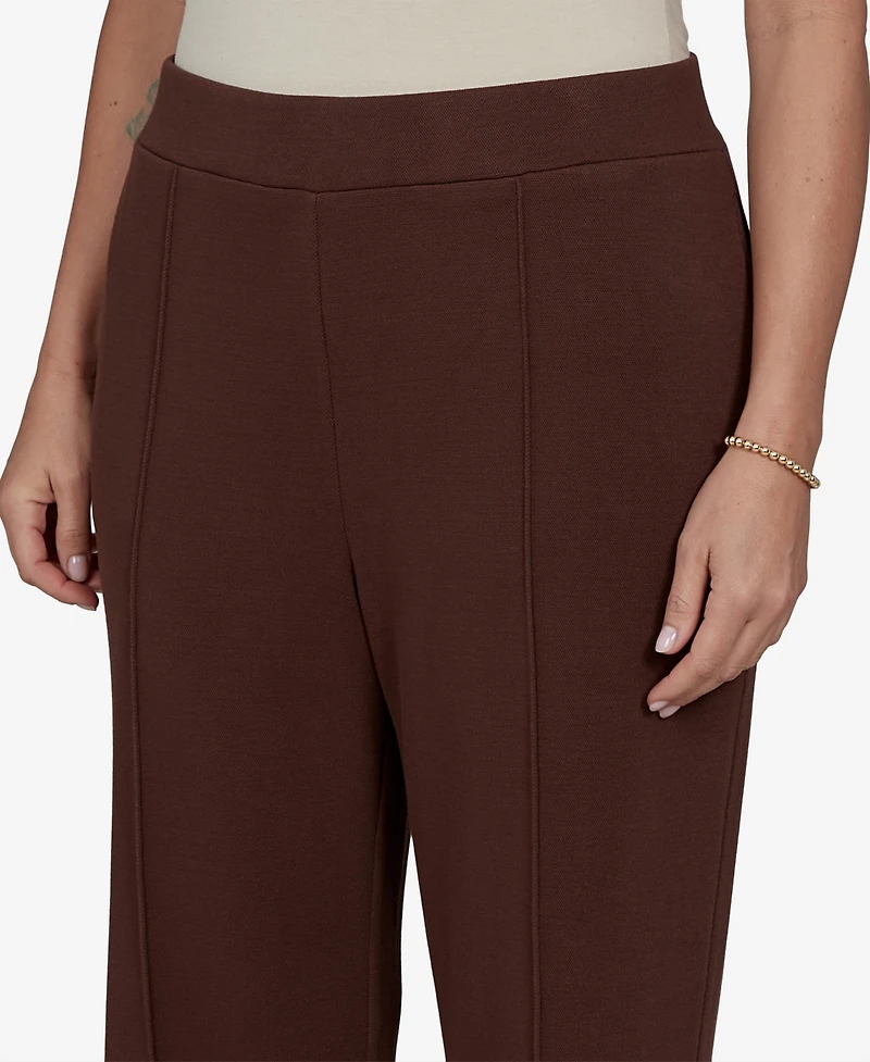 Ruby Rd. Plus Sleek Seam Knit Pull-On Pant