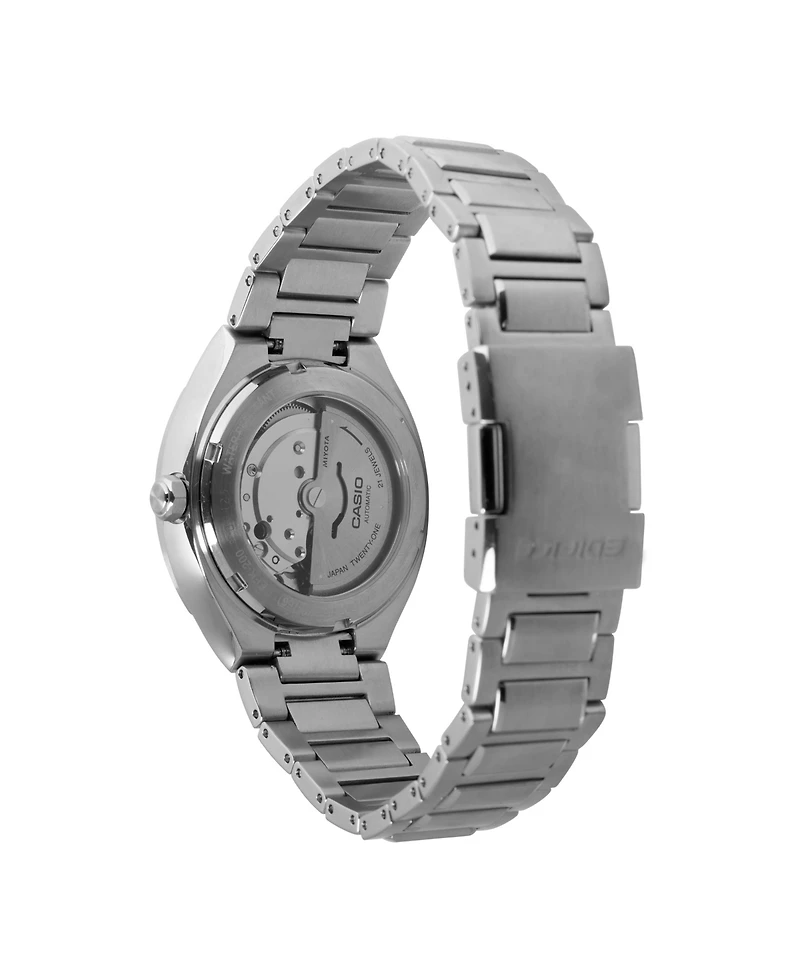 G-Shock Edifice Men's Silver Stainless Steel Automatic Watch 38mm