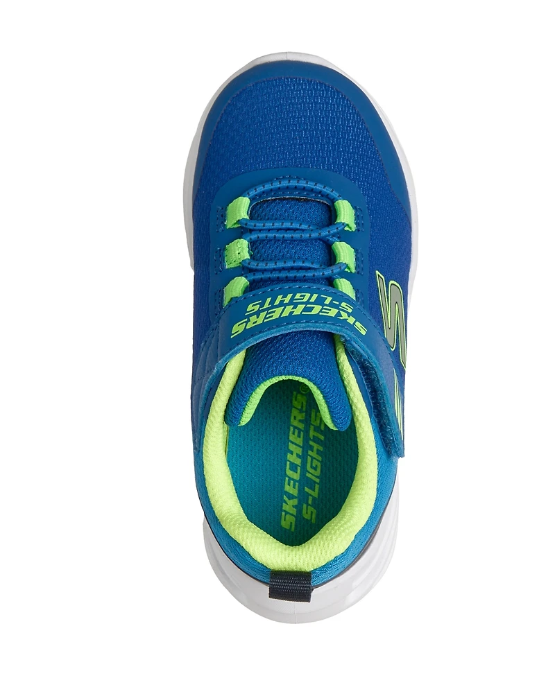 Skechers Toddler Kids S-Lights: Glide-Step Lights Light-Up Fastening Strap Lifestyle Sneakers from Finish Line