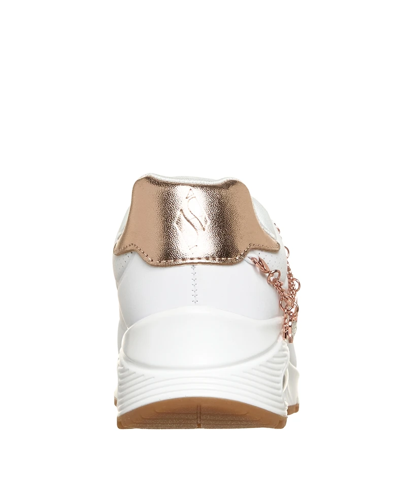 Skechers Little Girls Uno Gen1 - She's Charming Lifestyle Sneakers from Finish Line