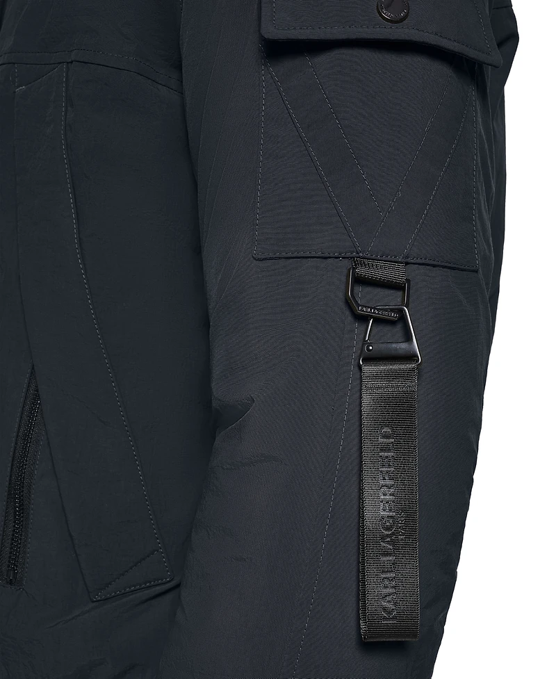 Karl Lagerfeld Paris Men's Bomber Jacket
