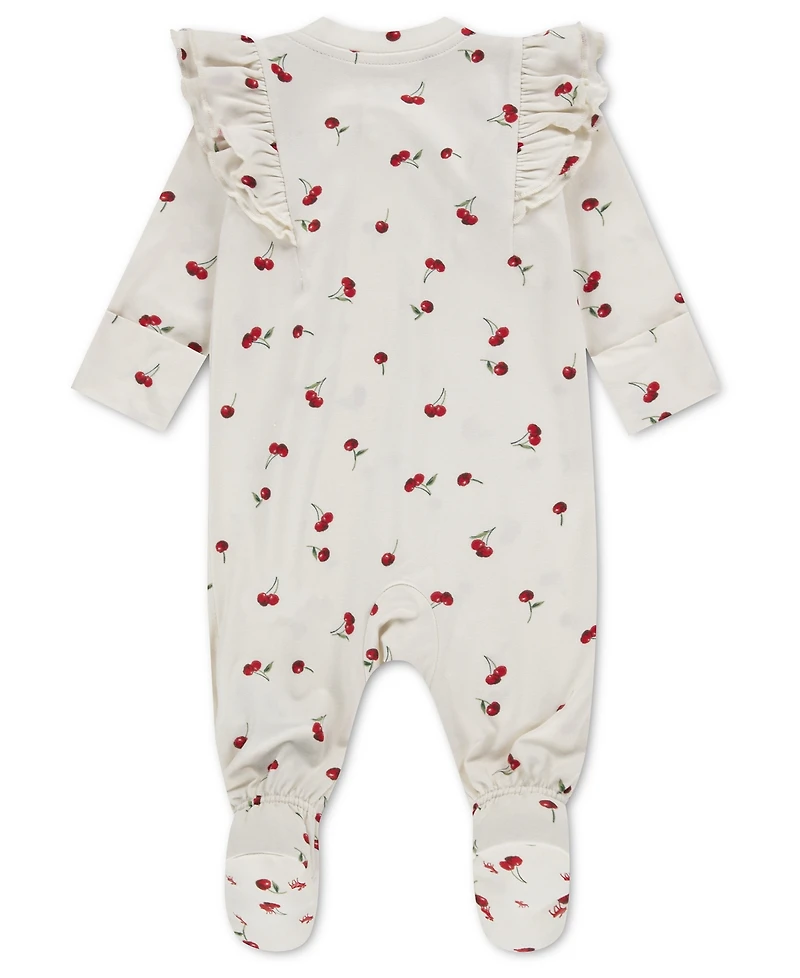 abercrombie kids Baby Girls' Ruffle Footed Coverall