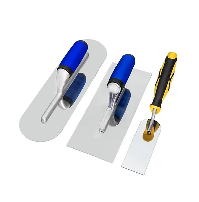 Xdovet Concrete Trowel Set Finishing Pool Margin Drywall Plastering Masonry Kit