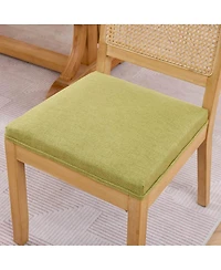 Streamdale Furniture Set of 2 Rattan Cane Back Dining Chairs
