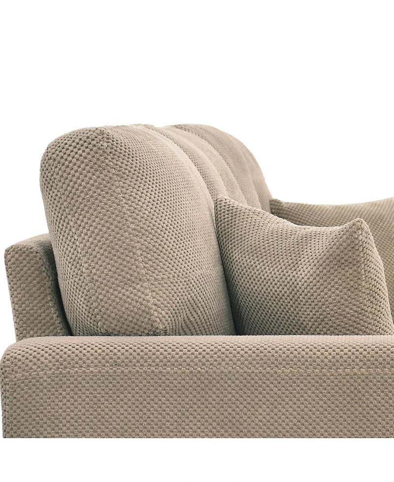 Streamdale Furniture Reversible Sectional Sleeper Sofa with Storage