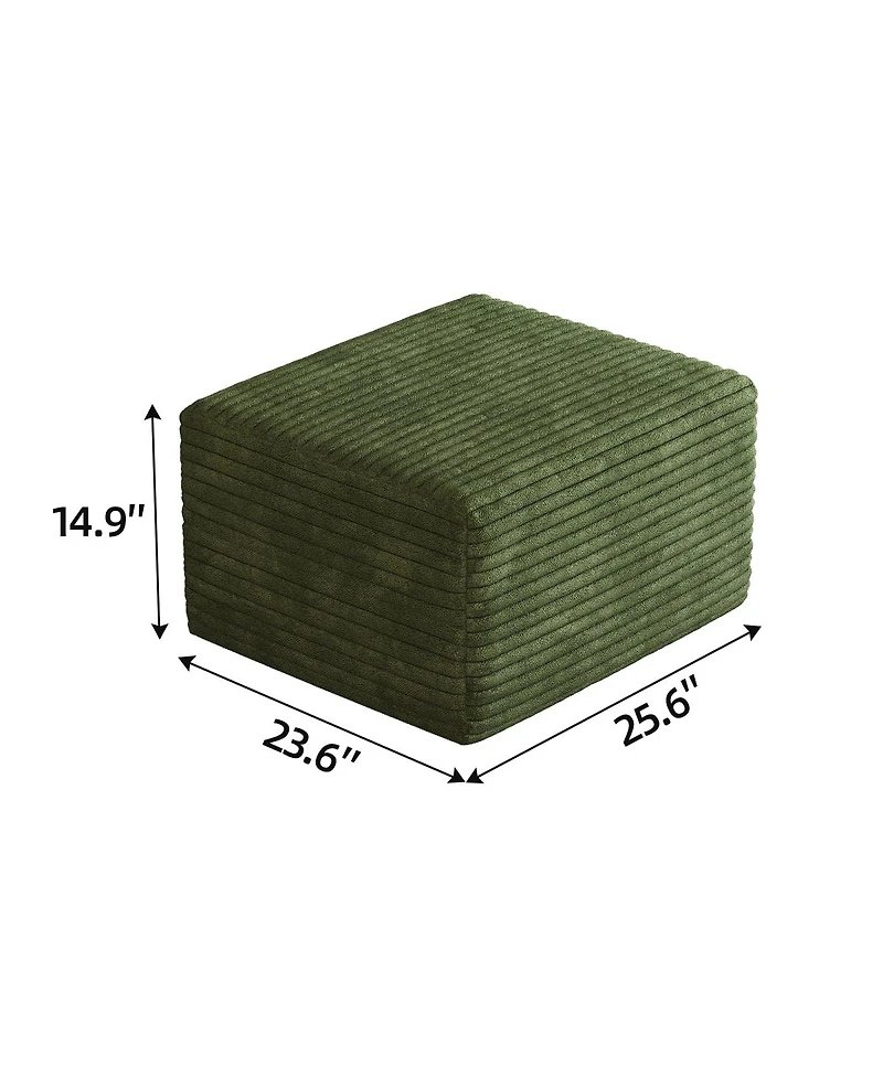 Streamdale Furniture Sofa ottoman, No Assembly Required