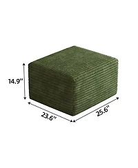 Streamdale Furniture Sofa ottoman, No Assembly Required