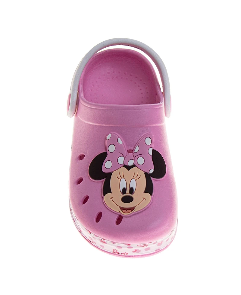 Disney Girls 5 - 12 Minnie Mouse Eva Water Clog Slip On Shoes