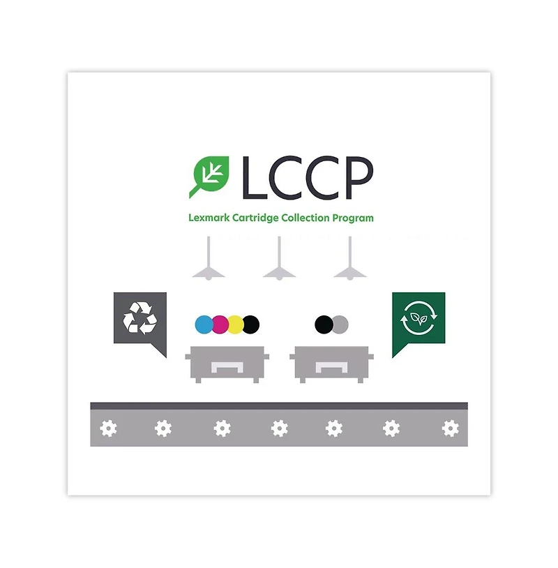 Lexmark 701K Return Program Toner Cartridge for CS310, CS410, CS510 Series Printers, 1000 Pages Yield