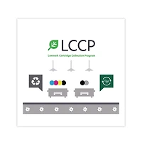 Lexmark 701K Return Program Toner Cartridge for CS310, CS410, CS510 Series Printers, 1000 Pages Yield