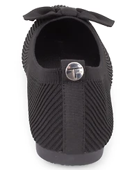 Tahari Women's Monaghan Knit Slip-On Flats