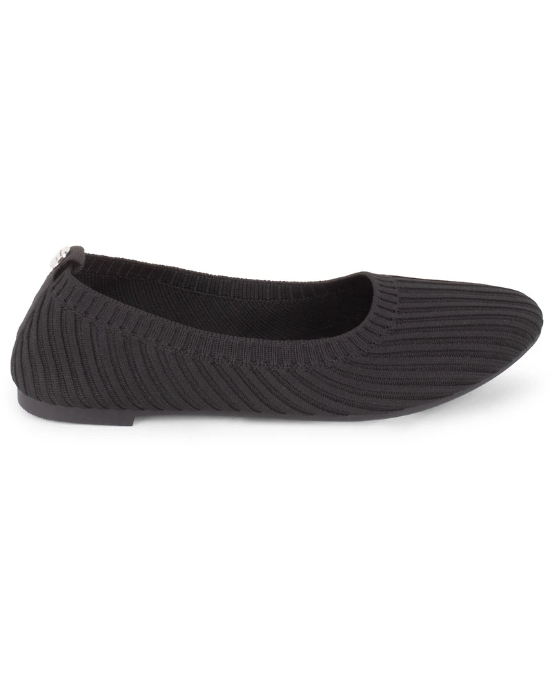 Tahari Women's Clementia Knit Slip-On Flats