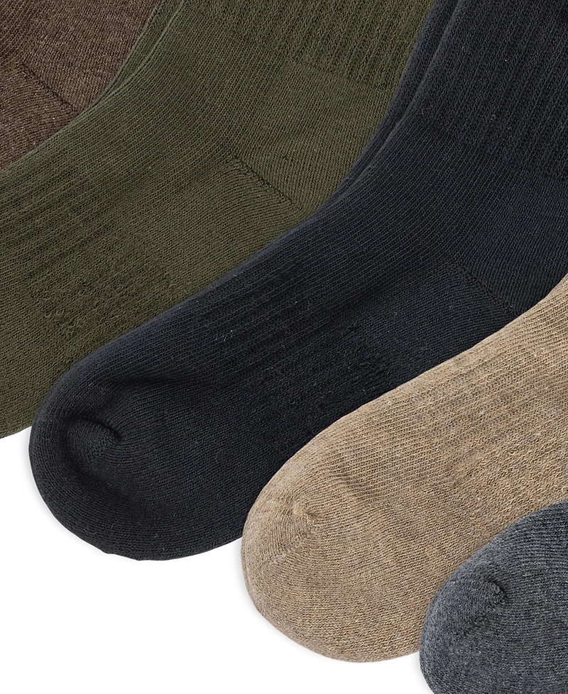 Polo Ralph Lauren Little & Big Boys Solid Crew Socks, 6-Pack