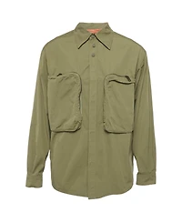 Pre-Owned Dolce & Gabbana Men's Cotton Pocket Detail Oversized Shirt