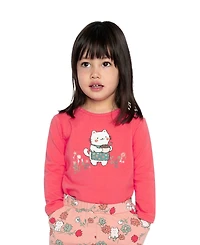 Deux par Toddler Girls (2T - 5T) Cotton Long Sleeve T-Shirt