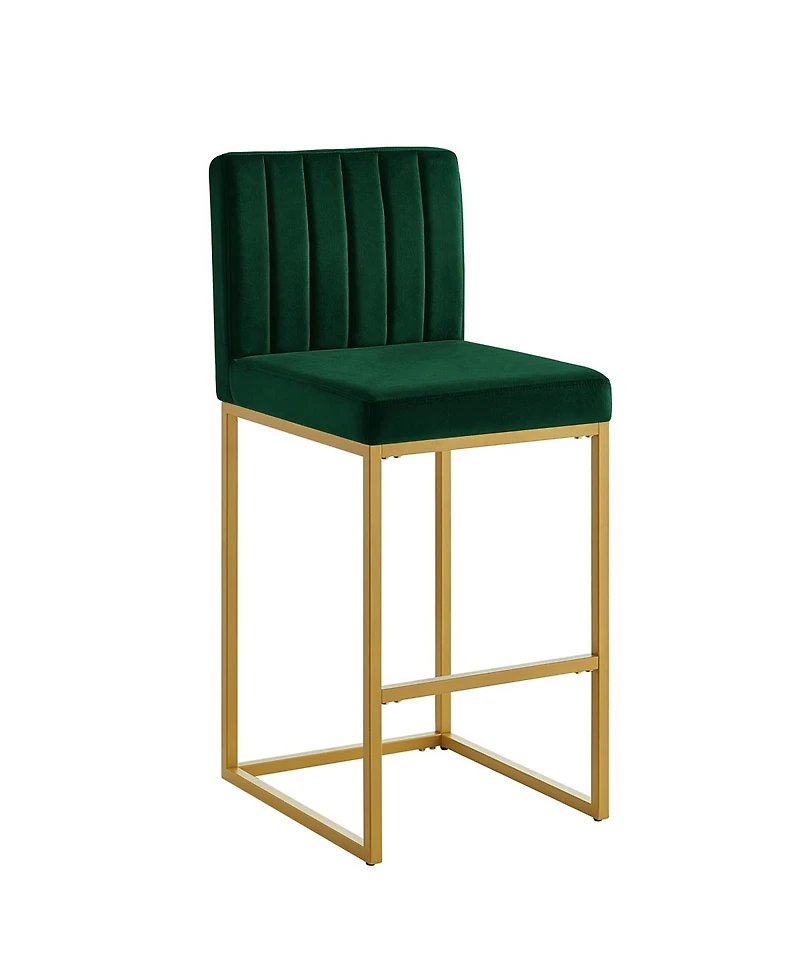 Streamdale Furniture Set of 2 Modern Fashion Counter Height Stools with Backrest