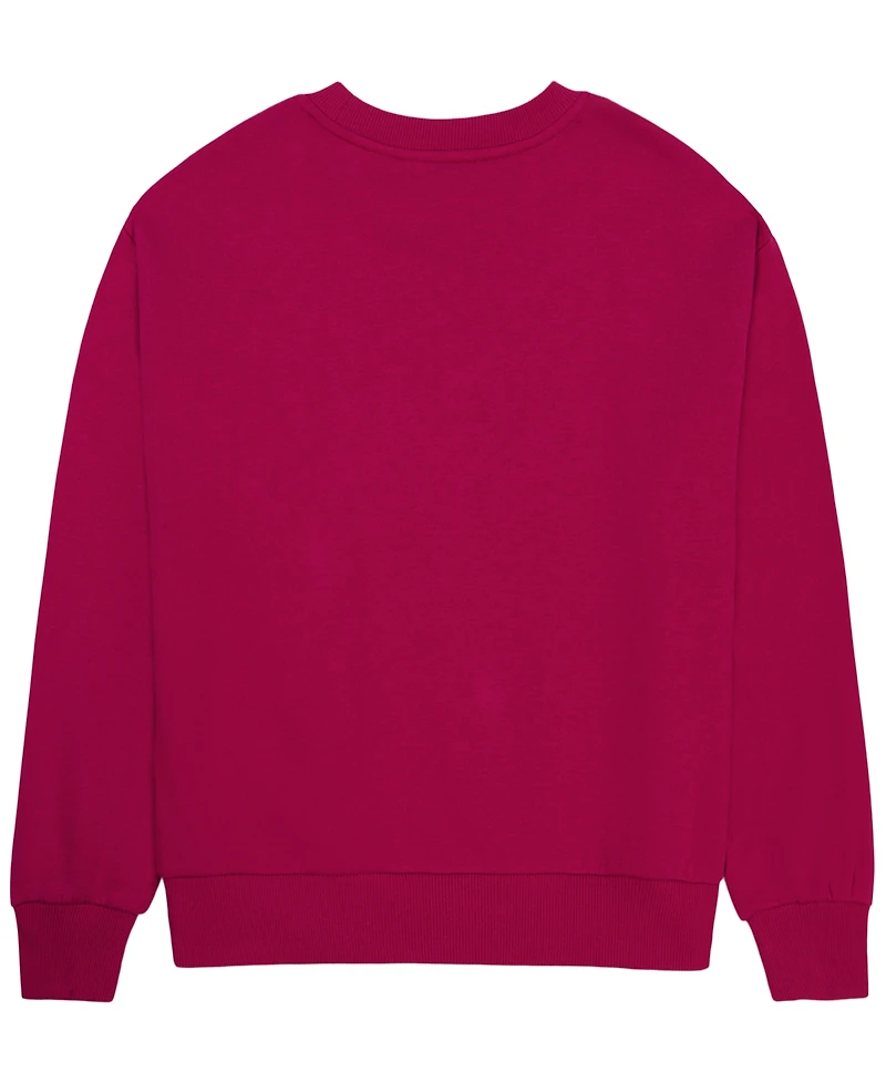 Calvin Klein Girls' 7-16 Crewneck Sweatshirt