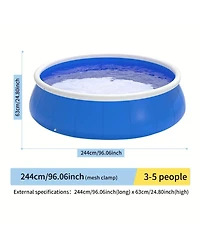 Streamdale Furniture Inflatable swimming pool 24463 butterfly inflatable coil mesh pool