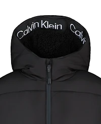 Calvin Klein Boys' 4-7 Relaxed-Fit Long-Sleeve Puffer Jacket