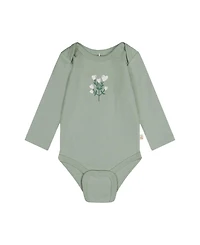 Deux par Baby Girl b ( 3M to 24M ) Cotton Onesie Greyish