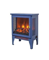 Mondawe 17 inch Freestanding Electric Fireplace Stove heater with 3D Flame Effect