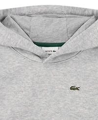 Lacoste Boys' 10-16 Long-Sleeve Fleece Pullover Hoodie