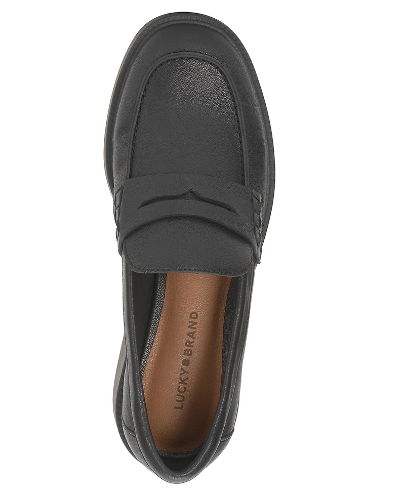 Lucky Brand Women's Round Toe Slip-On Loafers
