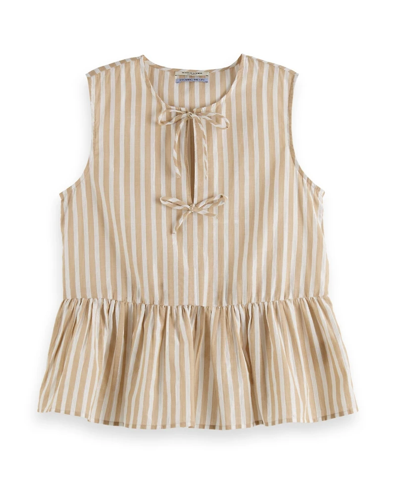 Scotch & Soda Women's Bow Details Top