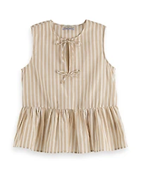 Scotch & Soda Women's Bow Details Top