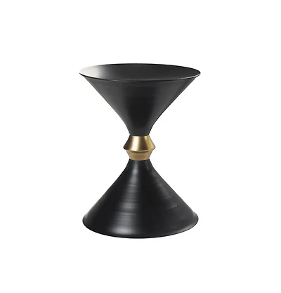 HomeRoots 18" Iron End Table