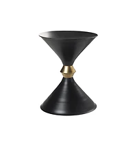 HomeRoots 18" Iron End Table