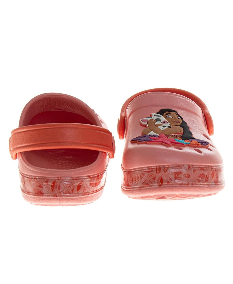 Disney Toddler Girl Kids 5-12 Moana Shoes, Clogs, Water Shoes Slip On