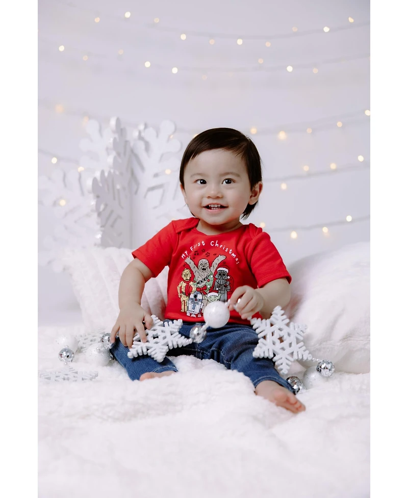 Star Wars Baby Girls ( new born to 24 M )One Piece Bodysuit