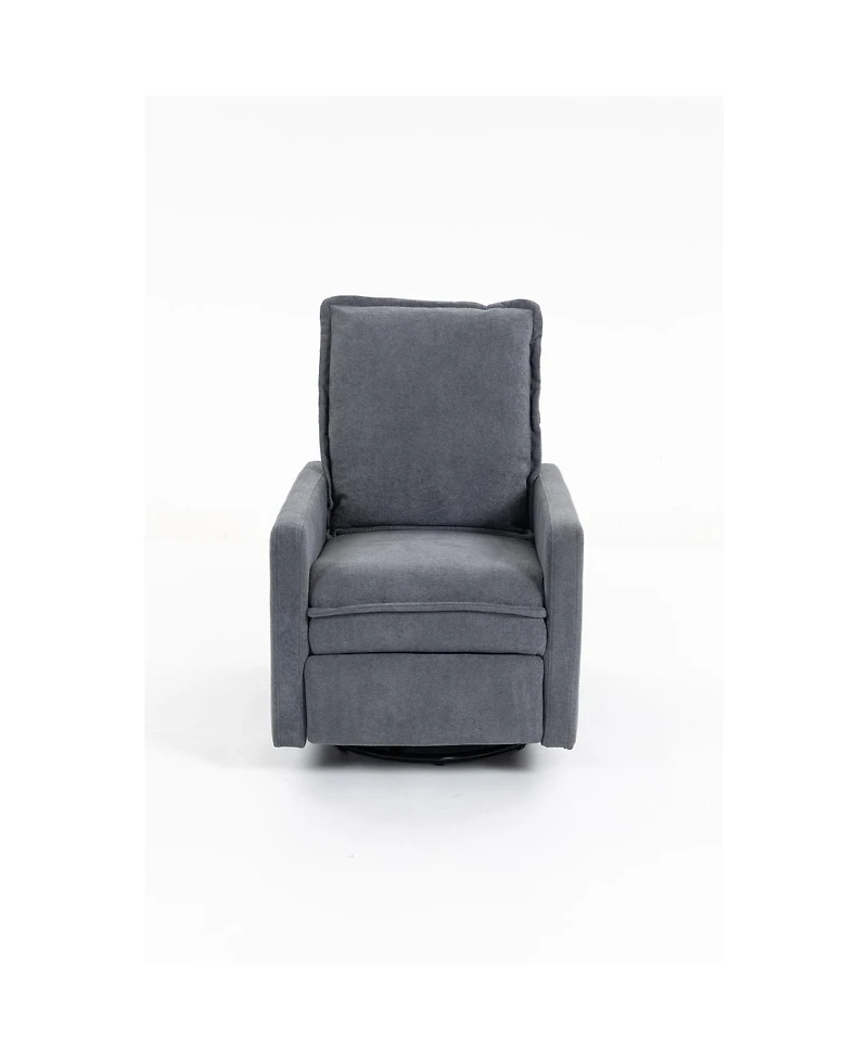 Streamdale Furniture Short plush manual button armchair sofa