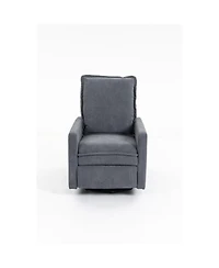 Streamdale Furniture Short plush manual button armchair sofa