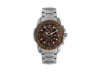 Peugeot Men's Decorative Chrono Sub-Dials Sports Watch with Calendar Window