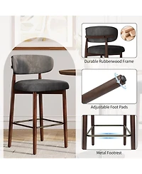 homfan Set of 4 Bar Stools