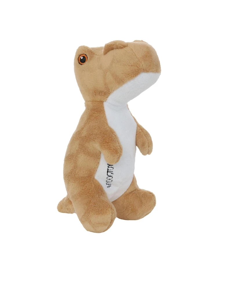 Mighty Jr Dinosaur TRex, Durable Plush Squeaky Dog Toy