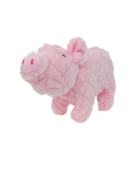 Mighty Farm Piglet, Durable Plush Squeaky Dog Toy