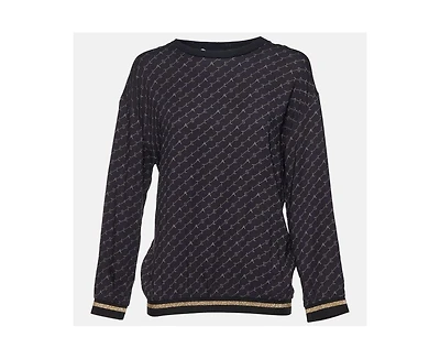 Pre-Owned Stella Mccartney Women's Logo Printed Jersey Jumper