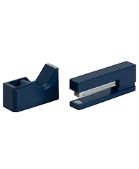 Danrong Desk Stapler Tape Dispenser Set Sturdy Office Supplies